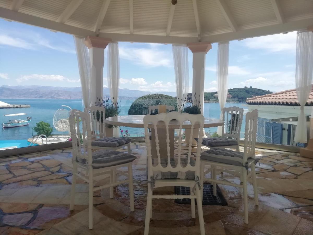 Imerolia Beach Villa Kassiopi Corfu Exterior foto